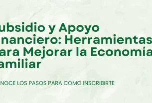 Subsidio y Apoyo Financiero: Herramientas para Mejorar la Economía Familiar